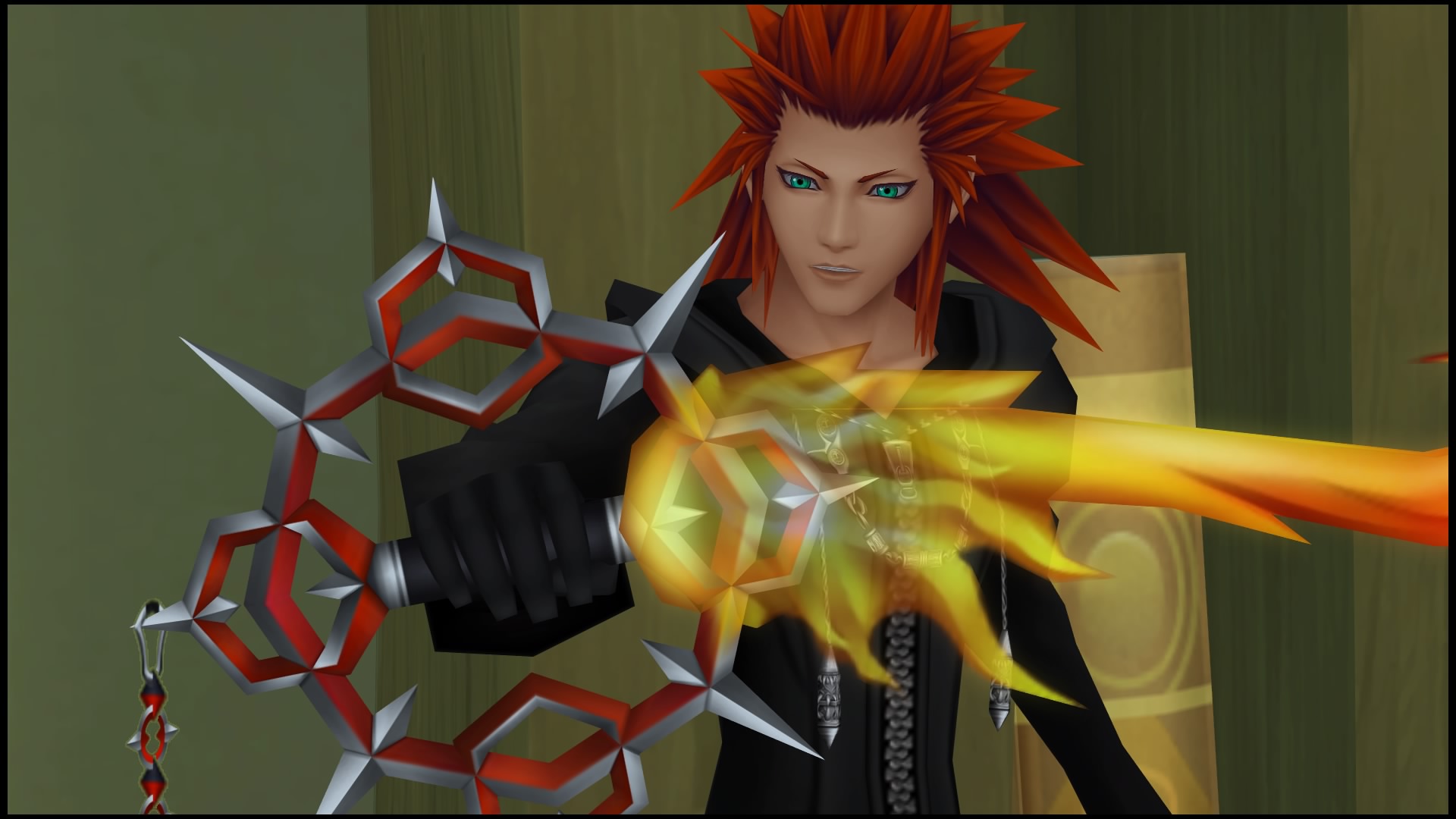Lea summons a Keyblade after being unable to previously